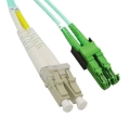 LC-E2000 Duplex 10G OM4 50/125 Multimode Fiber Patch Cable