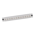 12 fibers MM ST 12 pack metal Adapter Panel