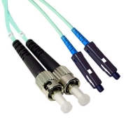 ST-MU Plenum(OFNP) Duplex 10G OM3 50/125 Multi-mode Fiber Patch Cable