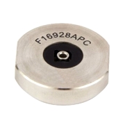 SC APC Connector Hand Polish Puck - Stainless Steel