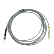 SC/UPC to ST/UPC Simplex Multimode 62.5/125 OM1 Armored Patch Cable