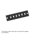 72 fibers MM MTP 6 pack Adapter Panel