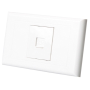 1xRJ45 Socket Outlet Wall Panel Face Plate 118 Type