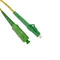 LC/APC to SC/APC Singlemode 9/125 Simplex Fiber Patch Cable