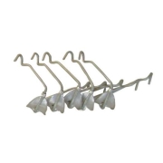 Hot-dip galvanized plastic cable hook 105mm type