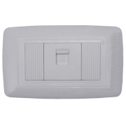 TCL Legrand 1xRJ45 Socket Outlet Wall Face Plate 118 Type U Series