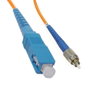 FC-SC Simplex OM1 62.5/125 Multimode Fiber Patch Cable