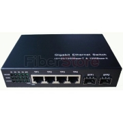 10/100M 1SFP+1SFP Ports Ethernet Fiber Media Converter