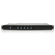 5 channels Simplex Uni-directional, CWDM Mux Only, 1RU Rack Mount Chassis