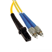 FC/UPC-MTRJ/UPC Plenum(OFNP) Duplex 9/125 Single-mode Fiber Patch Cable
