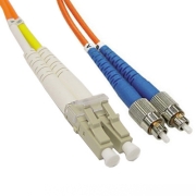FC/UPC-LC/UPC Duplex Multimode 100/140um 3.0mm Fiber Patch Cable